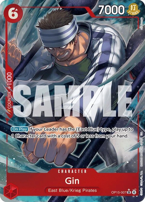 Gin (Alternate Art) - One Piece Card Game card