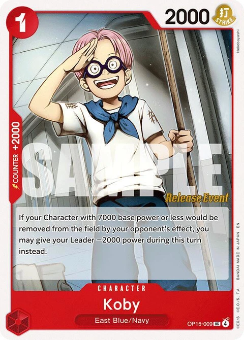 Koby - One Piece Card Game card