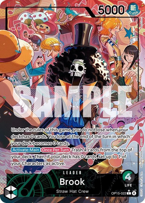 Brook (Alternate Art) - One Piece Card Game card