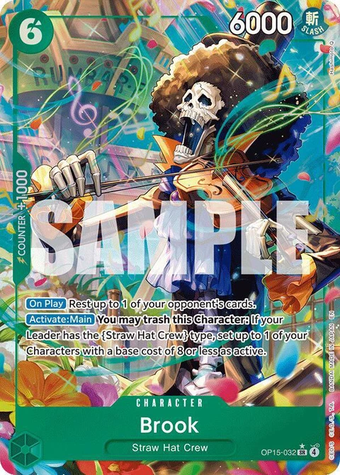 Brook (Alternate Art) - One Piece Card Game card