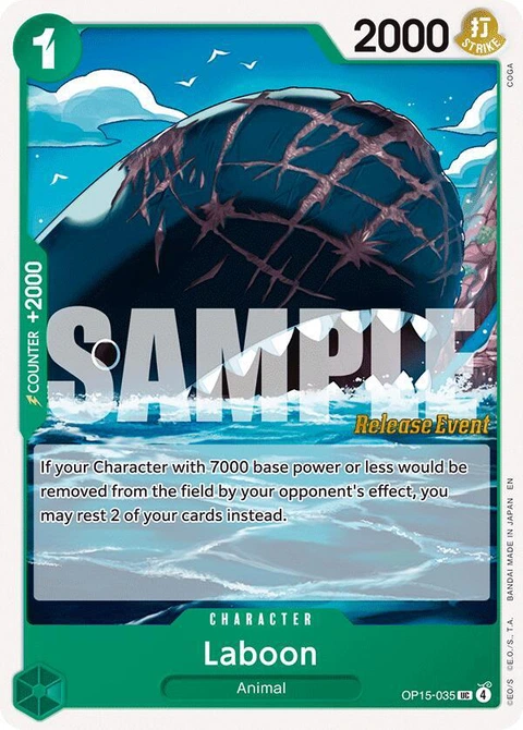 Laboon - One Piece Card Game card