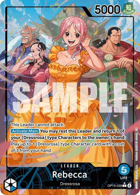 Rebecca (Alternate Art) - One Piece Card Game card