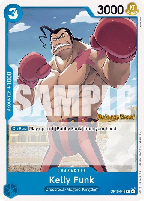 Kelly Funk - One Piece Card Game card