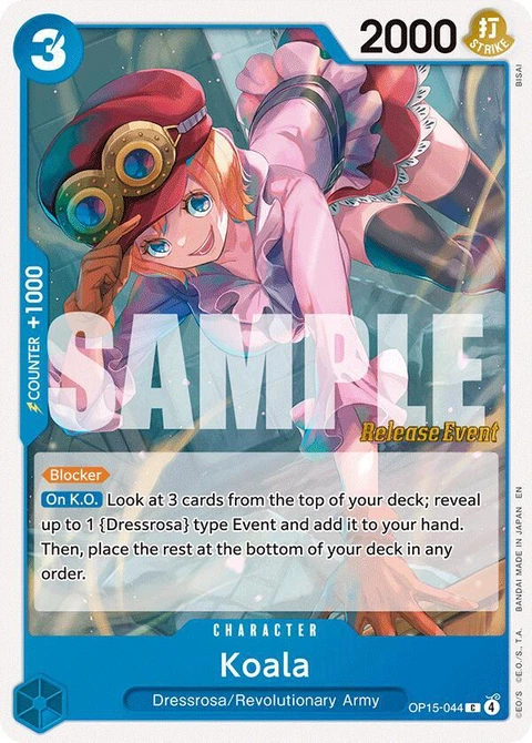 Koala - One Piece Card Game card