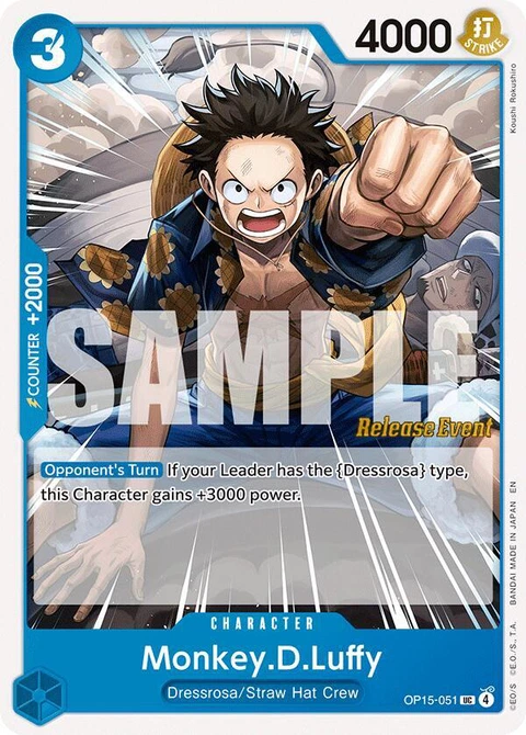 Monkey.D.Luffy - One Piece Card Game card