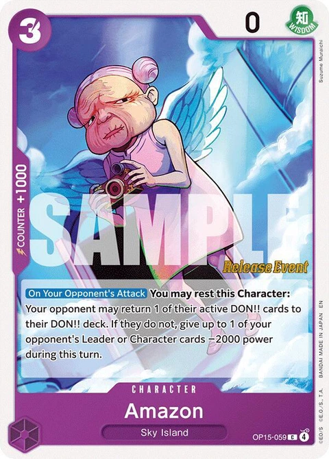 Amazon - One Piece Card Game card