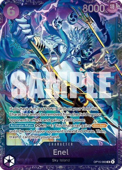 Enel (Treasure Cup May 2026) - One Piece Card Game card
