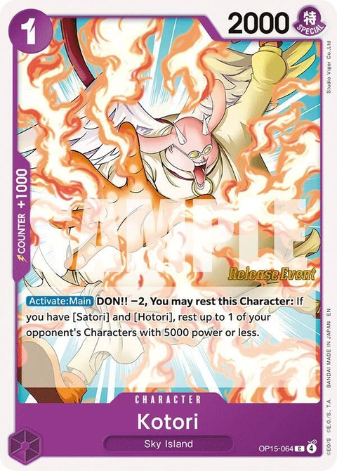 Kotori - One Piece Card Game card