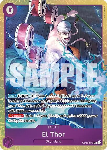 El Thor (Premium Card Collection -Best Selection Vol. 6-) - One Piece Card Game card