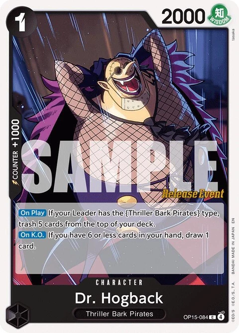Dr. Hogback - One Piece Card Game card