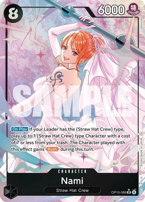 Nami (Alternate Art) - One Piece Card Game card
