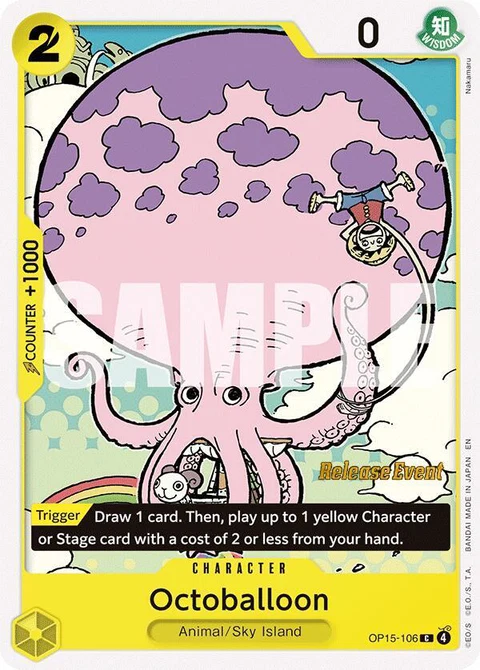 Octoballoon - One Piece Card Game card