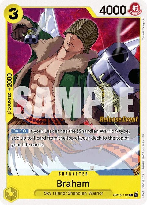 Braham - One Piece Card Game card