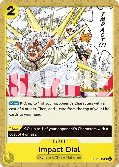 Impact Dial - One Piece Card Game card
