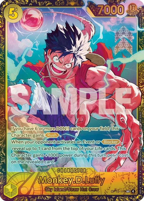Monkey.D.Luffy - One Piece Card Game card