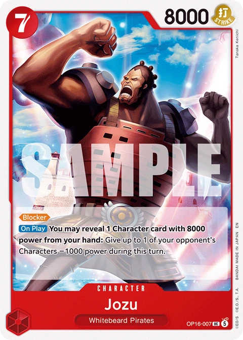 Jozu - One Piece Card Game card