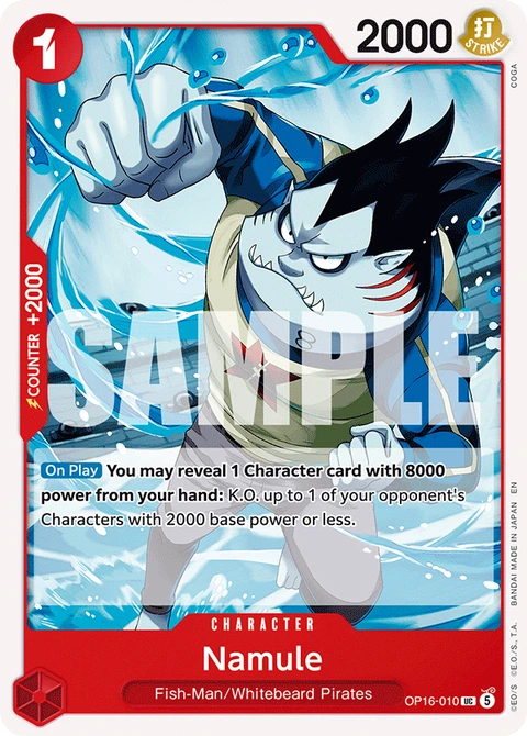 Namule - One Piece Card Game card