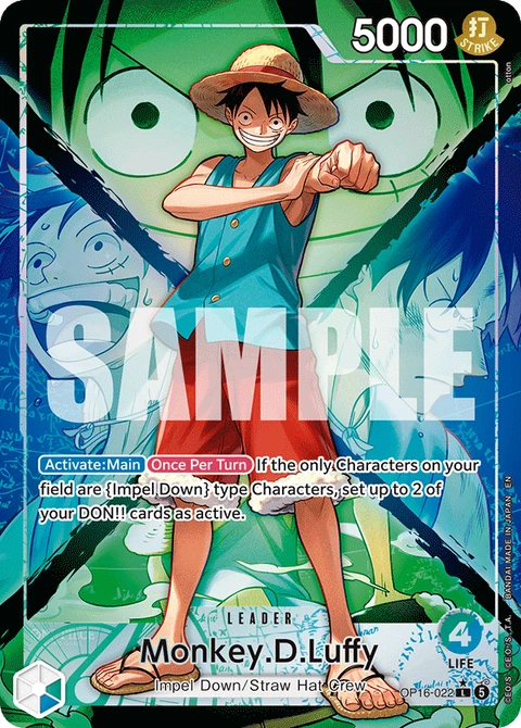 Monkey.D.Luffy (Alternate Art) - One Piece Card Game card