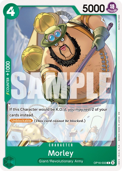 Morley - One Piece Card Game card