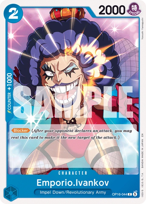 Emporio.Ivankov - One Piece Card Game card