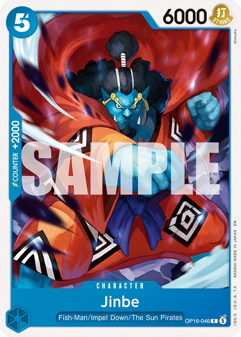 Jinbe - One Piece Card Game card