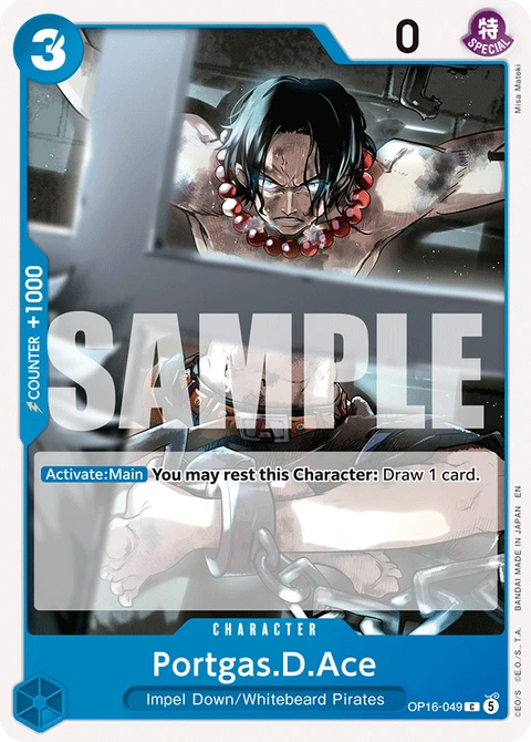 Portgas.D.Ace - One Piece Card Game card