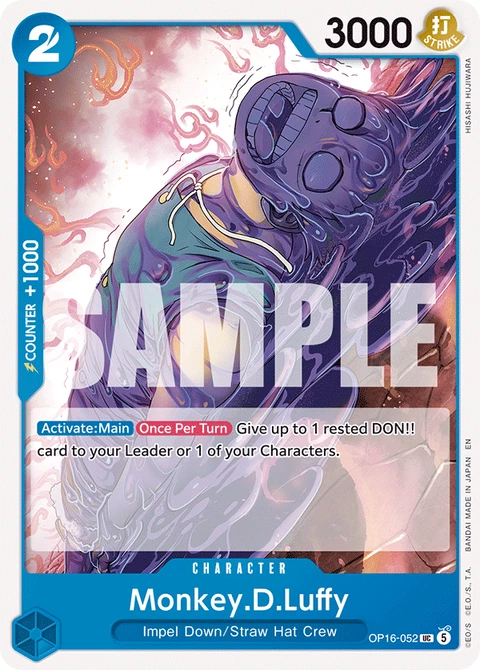 Monkey.D.Luffy - One Piece Card Game card