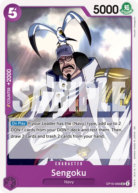 Sengoku - One Piece Card Game card