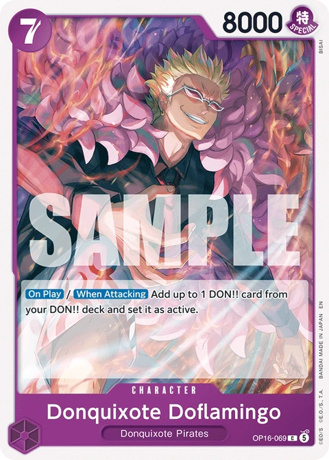 Donquixote Doflamingo - One Piece Card Game card