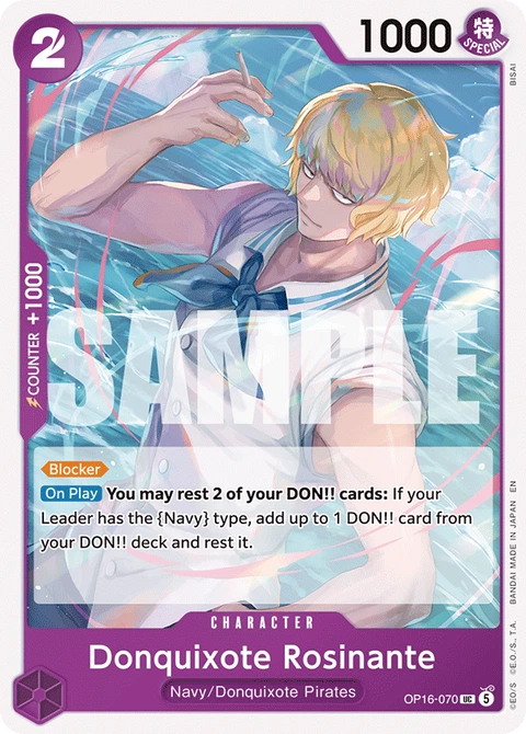 Donquixote Rosinante - One Piece Card Game card