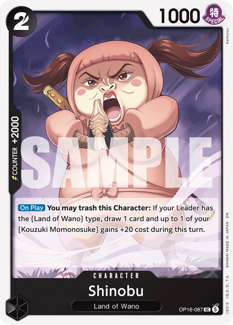 Shinobu - One Piece Card Game card