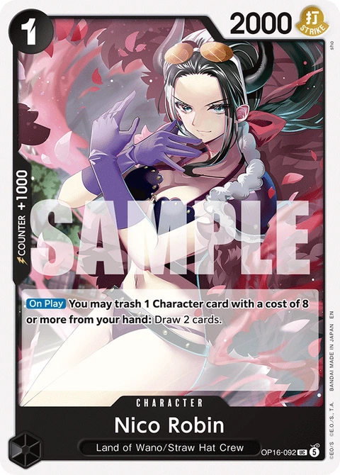 Nico Robin - One Piece Card Game card