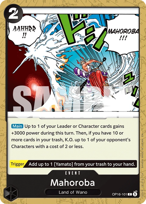 Mahoroba - One Piece Card Game card