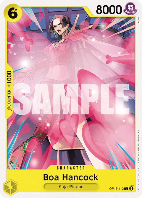 Boa Hancock - One Piece Card Game card