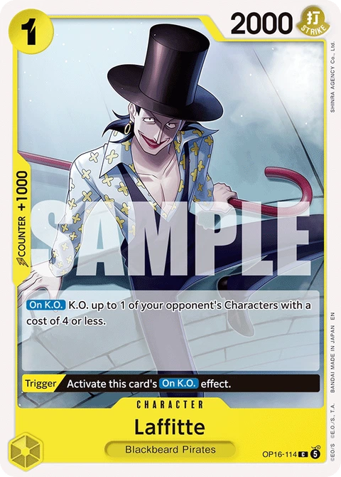 Laffitte - One Piece Card Game card