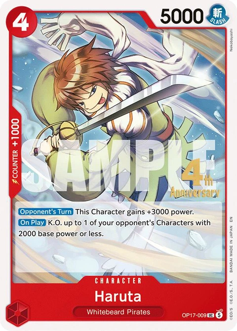 Haruta - One Piece Card Game card