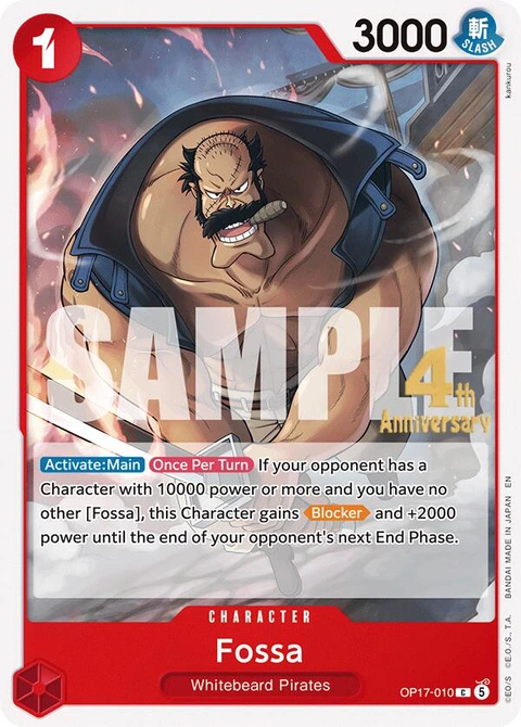 Fossa - One Piece Card Game card