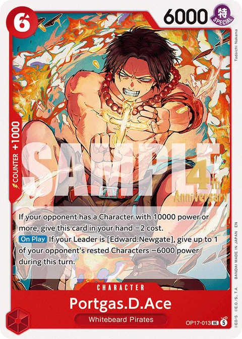 Portgas.D.Ace - One Piece Card Game card