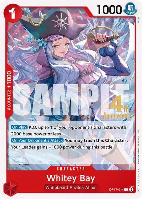Whitey Bay - One Piece Card Game card