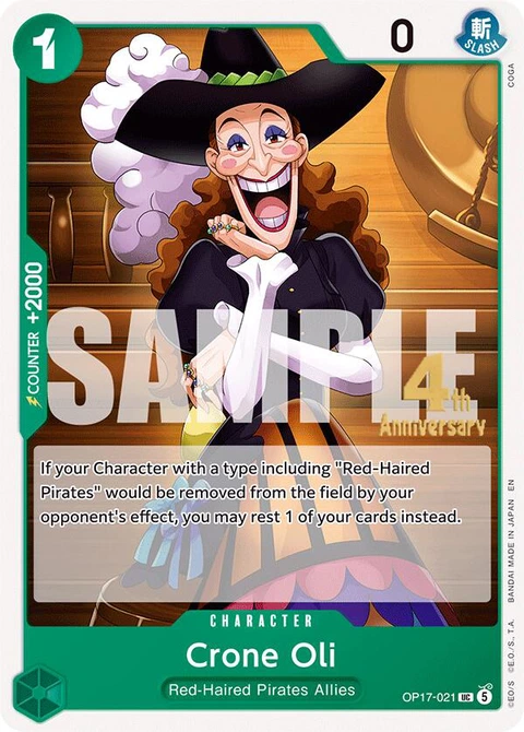 Crone Oli - One Piece Card Game card