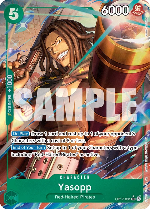 Yasopp (Alternate Art) - One Piece Card Game card
