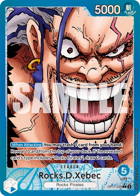Rocks.D.Xebec (Alternate Art) - One Piece Card Game card