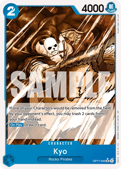 Kyo (Pandaman Art) - One Piece Card Game card