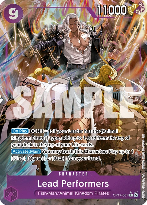 Lead Performers (Alternate Art) - One Piece Card Game card