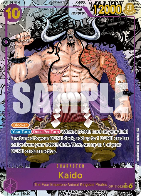 Kaido (Manga) - One Piece Card Game card