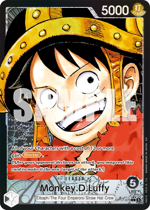 Monkey.D.Luffy (Alternate Art) - One Piece Card Game card