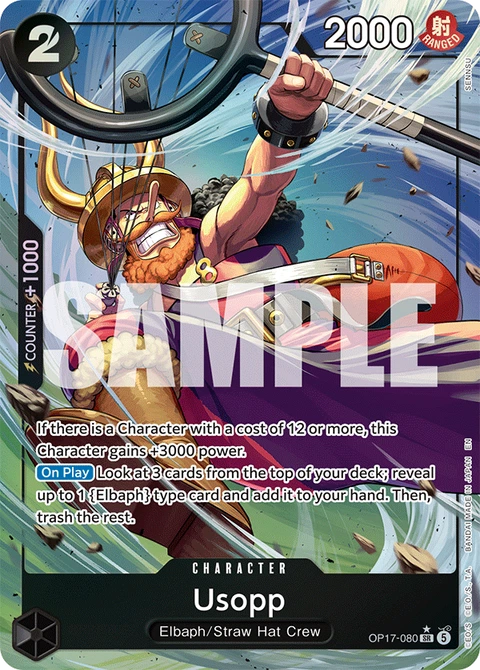 Usopp (Alternate Art) - One Piece Card Game card