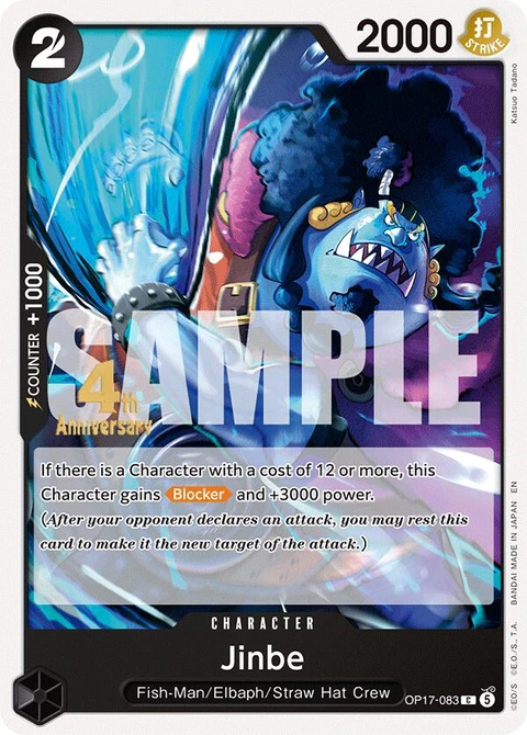 Jinbe - One Piece Card Game card