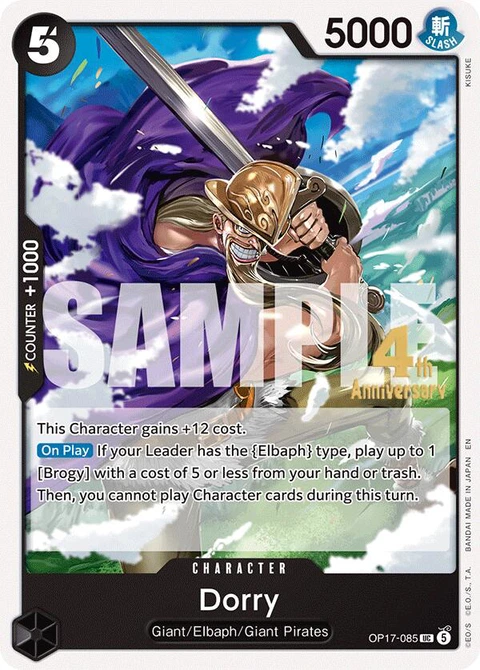 Dorry - One Piece Card Game card