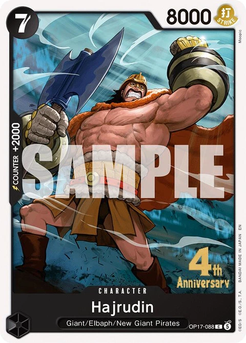 Hajrudin - One Piece Card Game card